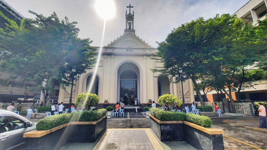 태국 방콕의 베트남마을 반 유안의 중심인 St. Francis Xavier Church 성 프란시스 자비에르 성당